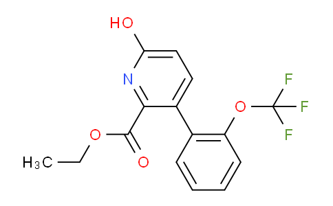 AM93581 | 1261457-87-7 | Ethyl 6-hydroxy-3-(2-(trifluoromethoxy)phenyl)picolinate