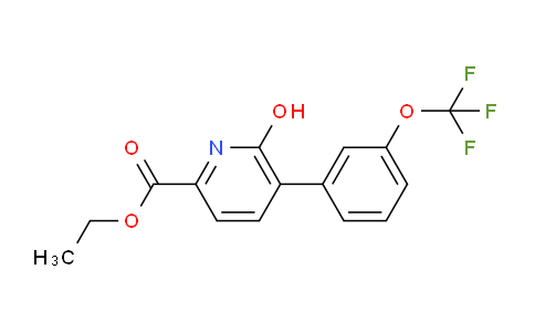 AM93585 | 1261880-03-8 | Ethyl 6-hydroxy-5-(3-(trifluoromethoxy)phenyl)picolinate