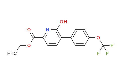 AM93586 | 1261589-86-9 | Ethyl 6-hydroxy-5-(4-(trifluoromethoxy)phenyl)picolinate
