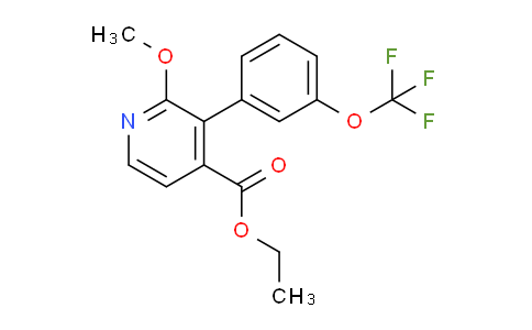 AM93588 | 1261447-84-0 | Ethyl 2-methoxy-3-(3-(trifluoromethoxy)phenyl)isonicotinate