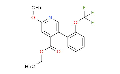 AM93590 | 1261726-99-1 | Ethyl 2-methoxy-5-(2-(trifluoromethoxy)phenyl)isonicotinate