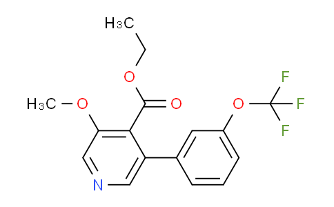 AM93594 | 1261737-13-6 | Ethyl 3-methoxy-5-(3-(trifluoromethoxy)phenyl)isonicotinate