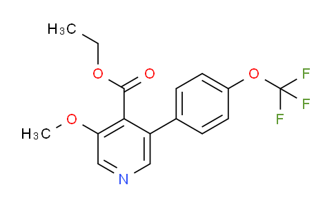 AM93595 | 1261555-02-5 | Ethyl 3-methoxy-5-(4-(trifluoromethoxy)phenyl)isonicotinate