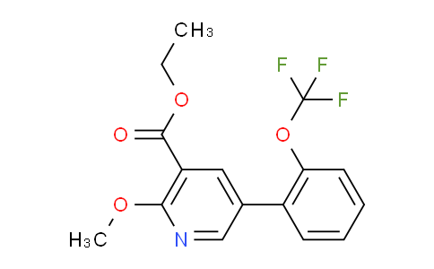 AM93596 | 1261880-26-5 | Ethyl 2-methoxy-5-(2-(trifluoromethoxy)phenyl)nicotinate
