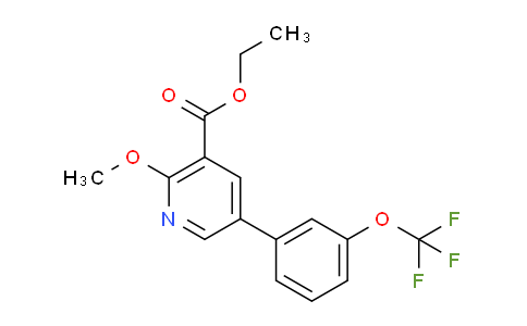 AM93597 | 1261515-39-2 | Ethyl 2-methoxy-5-(3-(trifluoromethoxy)phenyl)nicotinate