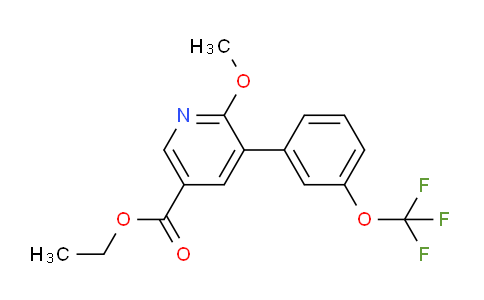 AM93600 | 1261651-98-2 | Ethyl 6-methoxy-5-(3-(trifluoromethoxy)phenyl)nicotinate