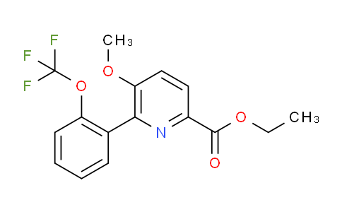AM93602 | 1261573-02-7 | Ethyl 5-methoxy-6-(2-(trifluoromethoxy)phenyl)picolinate