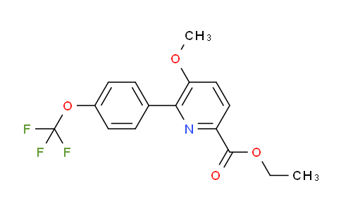 AM93604 | 1261486-62-7 | Ethyl 5-methoxy-6-(4-(trifluoromethoxy)phenyl)picolinate