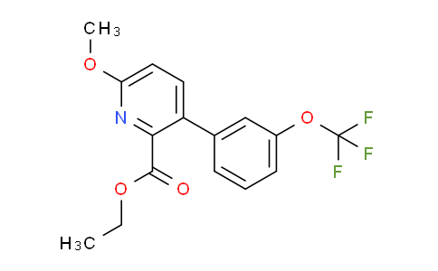AM93606 | 1261863-77-7 | Ethyl 6-methoxy-3-(3-(trifluoromethoxy)phenyl)picolinate