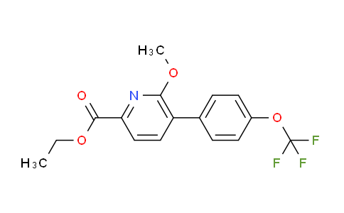 AM93610 | 1261458-06-3 | Ethyl 6-methoxy-5-(4-(trifluoromethoxy)phenyl)picolinate