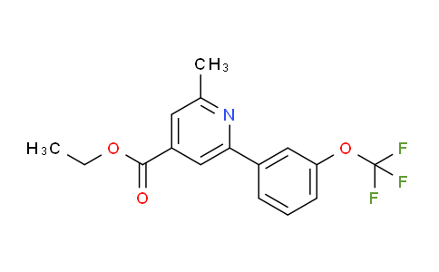 AM93615 | 1261776-79-7 | Ethyl 2-methyl-6-(3-(trifluoromethoxy)phenyl)isonicotinate