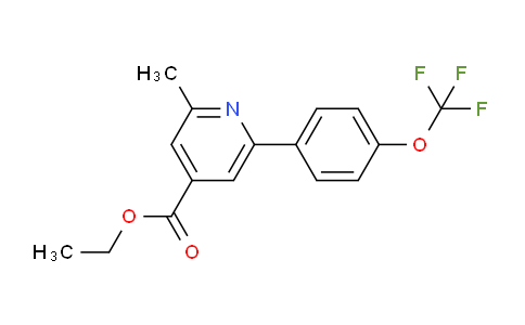 AM93616 | 1198793-76-8 | Ethyl 2-methyl-6-(4-(trifluoromethoxy)phenyl)isonicotinate
