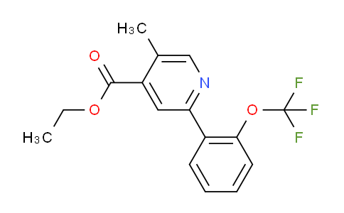 AM93620 | 1261863-82-4 | Ethyl 5-methyl-2-(2-(trifluoromethoxy)phenyl)isonicotinate