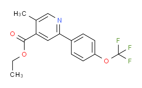 AM93622 | 1261737-20-5 | Ethyl 5-methyl-2-(4-(trifluoromethoxy)phenyl)isonicotinate