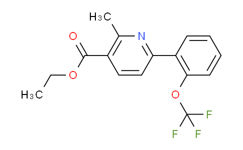 AM93623 | 1261727-05-2 | Ethyl 2-methyl-6-(2-(trifluoromethoxy)phenyl)nicotinate