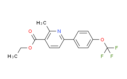AM93625 | 1261829-40-6 | Ethyl 2-methyl-6-(4-(trifluoromethoxy)phenyl)nicotinate