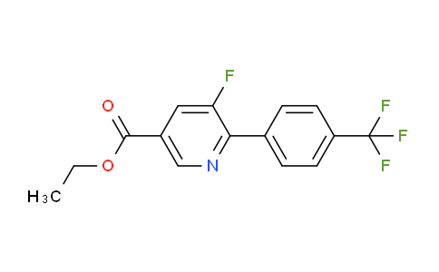 AM93647 | 1261740-54-8 | Ethyl 5-fluoro-6-(4-(trifluoromethyl)phenyl)nicotinate