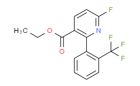 AM93648 | 1261633-17-3 | Ethyl 6-fluoro-2-(2-(trifluoromethyl)phenyl)nicotinate