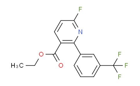 AM93649 | 1261769-84-9 | Ethyl 6-fluoro-2-(3-(trifluoromethyl)phenyl)nicotinate