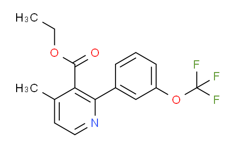 AM93670 | 1261796-73-9 | Ethyl 4-methyl-2-(3-(trifluoromethoxy)phenyl)nicotinate