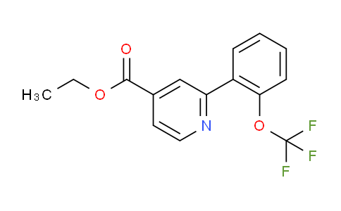 AM93678 | 1261556-13-1 | Ethyl 2-(2-(trifluoromethoxy)phenyl)isonicotinate