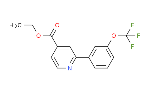 AM93679 | 1261458-27-8 | Ethyl 2-(3-(trifluoromethoxy)phenyl)isonicotinate