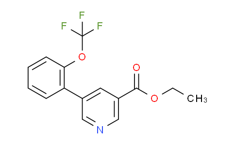 Ethyl 5-(2-(trifluoromethoxy)phenyl)nicotinate