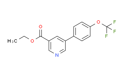 Ethyl 5-(4-(trifluoromethoxy)phenyl)nicotinate