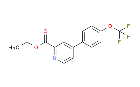 AM93698 | 1261797-03-8 | Ethyl 4-(4-(trifluoromethoxy)phenyl)picolinate