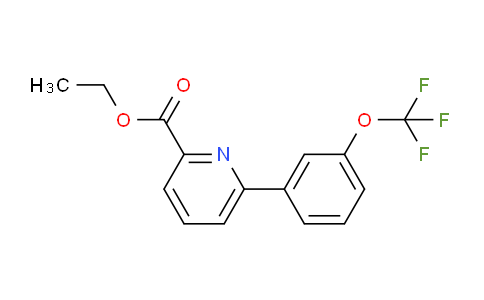 AM93703 | 1261880-36-7 | Ethyl 6-(3-(trifluoromethoxy)phenyl)picolinate