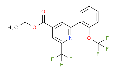 AM93707 | 1261447-98-6 | Ethyl 2-(2-(trifluoromethoxy)phenyl)-6-(trifluoromethyl)isonicotinate