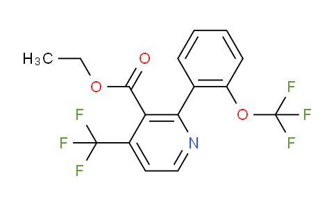 AM93717 | 1261864-08-7 | Ethyl 2-(2-(trifluoromethoxy)phenyl)-4-(trifluoromethyl)nicotinate