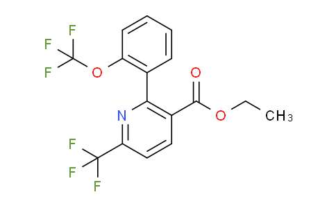 AM93719 | 1261842-24-3 | Ethyl 2-(2-(trifluoromethoxy)phenyl)-6-(trifluoromethyl)nicotinate