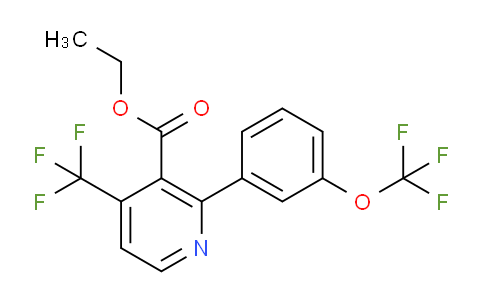 AM93720 | 1261486-98-9 | Ethyl 2-(3-(trifluoromethoxy)phenyl)-4-(trifluoromethyl)nicotinate