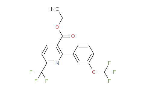 AM93722 | 1261738-12-8 | Ethyl 2-(3-(trifluoromethoxy)phenyl)-6-(trifluoromethyl)nicotinate
