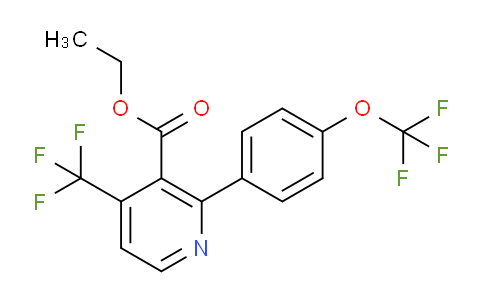 AM93723 | 1261573-44-7 | Ethyl 2-(4-(trifluoromethoxy)phenyl)-4-(trifluoromethyl)nicotinate