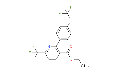 AM93725 | 1261728-44-2 | Ethyl 2-(4-(trifluoromethoxy)phenyl)-6-(trifluoromethyl)nicotinate