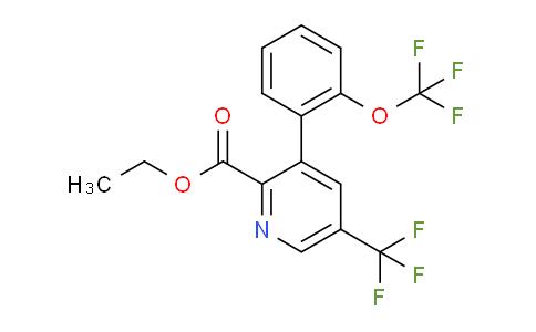 AM93729 | 1261652-48-5 | Ethyl 3-(2-(trifluoromethoxy)phenyl)-5-(trifluoromethyl)picolinate