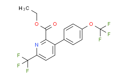 AM93734 | 1261448-00-3 | Ethyl 3-(4-(trifluoromethoxy)phenyl)-6-(trifluoromethyl)picolinate