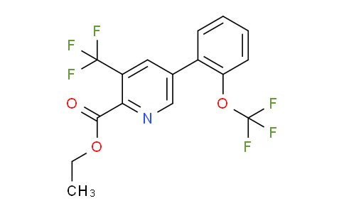 AM93735 | 1261573-46-9 | Ethyl 5-(2-(trifluoromethoxy)phenyl)-3-(trifluoromethyl)picolinate