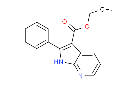 Ethyl 2-phenyl-1H-pyrrolo[2,3-b]pyridine-3-carboxylate