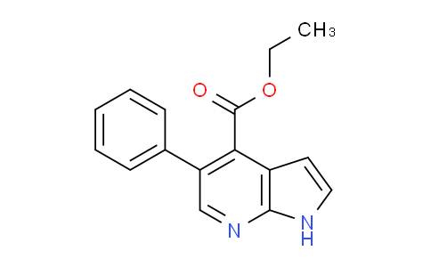 AM93796 | 1261739-71-2 | Ethyl 5-phenyl-1H-pyrrolo[2,3-b]pyridine-4-carboxylate