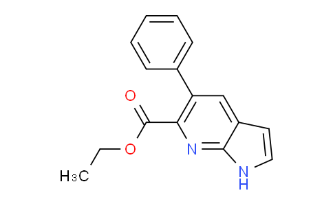 AM93797 | 1261815-49-9 | Ethyl 5-phenyl-1H-pyrrolo[2,3-b]pyridine-6-carboxylate