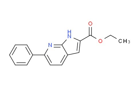 AM93798 | 1261460-40-5 | Ethyl 6-phenyl-1H-pyrrolo[2,3-b]pyridine-2-carboxylate