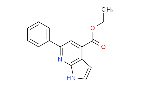 AM93800 | 1261630-36-7 | Ethyl 6-phenyl-1H-pyrrolo[2,3-b]pyridine-4-carboxylate
