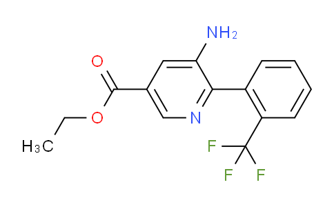 AM93830 | 1261758-73-9 | Ethyl 5-amino-6-(2-(trifluoromethyl)phenyl)nicotinate