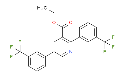 Ethyl 2,5-bis(3-(trifluoromethyl)phenyl)nicotinate