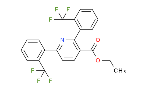 Ethyl 2,6-bis(2-(trifluoromethyl)phenyl)nicotinate