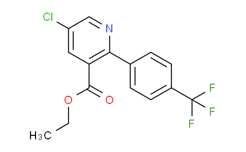 Ethyl 5-chloro-2-(4-(trifluoromethyl)phenyl)nicotinate
