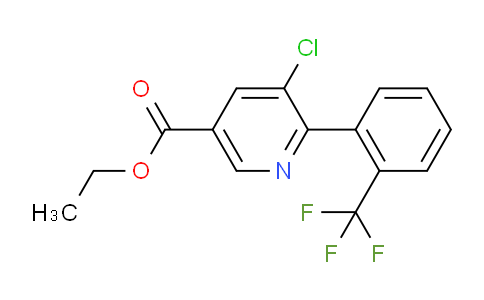 AM93905 | 1261870-59-0 | Ethyl 5-chloro-6-(2-(trifluoromethyl)phenyl)nicotinate